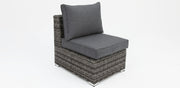 Amani 7pc Storage Lounge w/ Coffee Table - Grey
